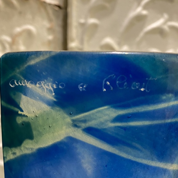 ✨Sebino Arte Italy Fused Art Glass Lamp - Handcrafted Beauty ✨ - Picture 5 of 10